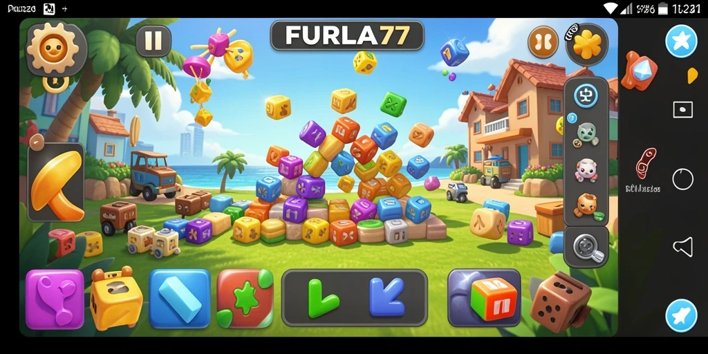 Tampilan gameplay menantang dari FURLA77 yang menarik.