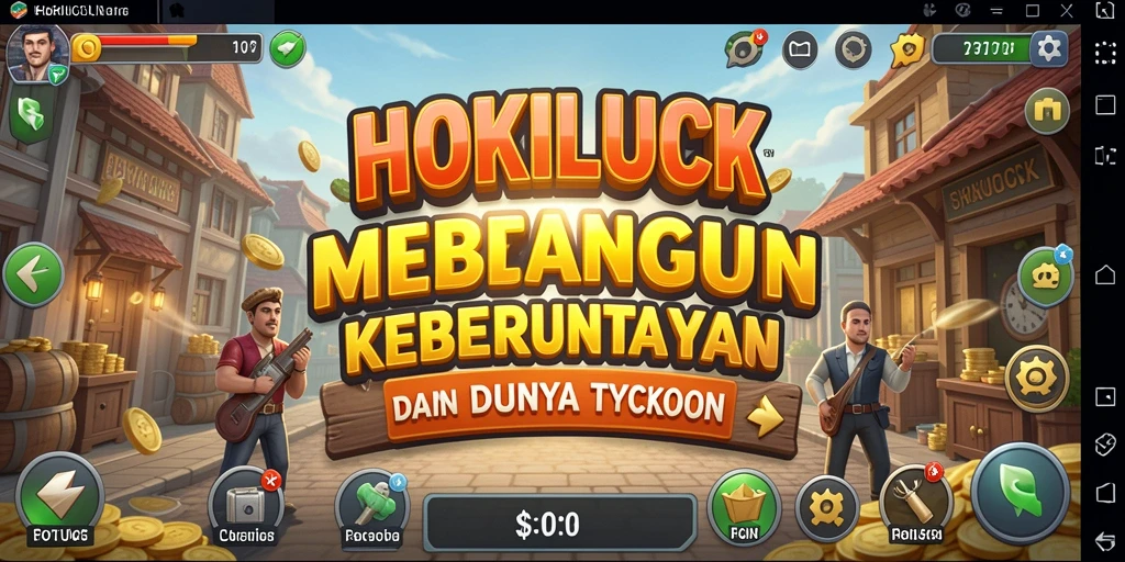 Screenshot gameplay HOKILUCK menampilkan pengalaman Tycoon yang menarik.