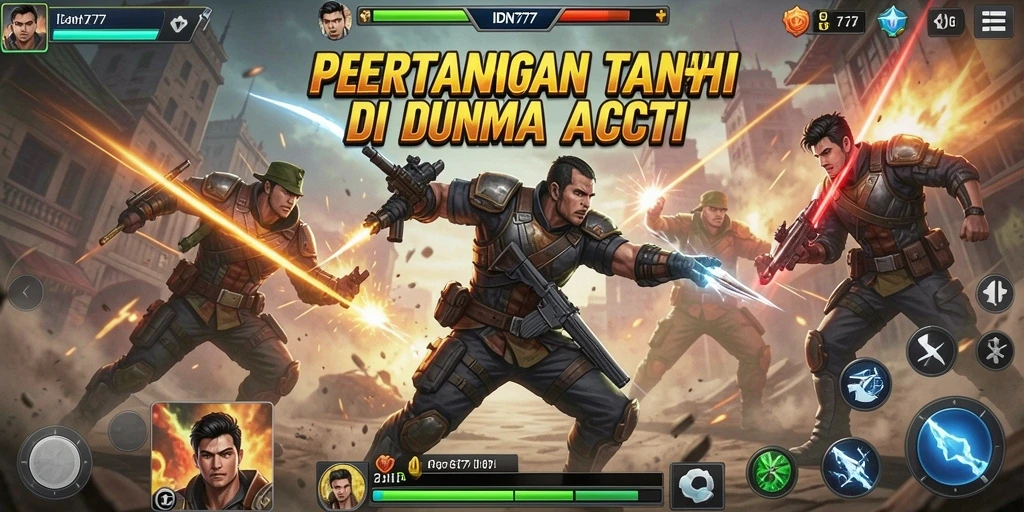 Tampilan screenshot IDN777 dengan aksi pertarungan yang seru.