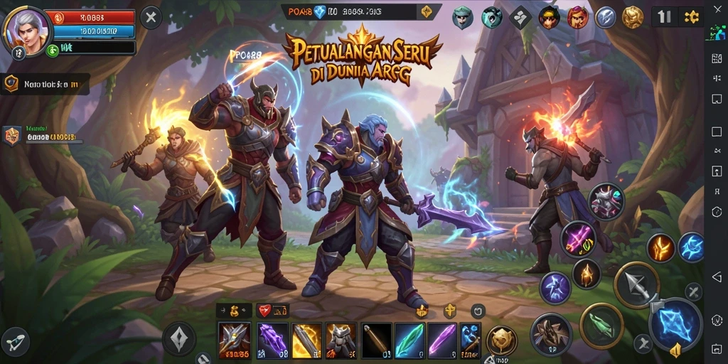 Gameplay menarik dengan aksi seru dan grafis menakjubkan.