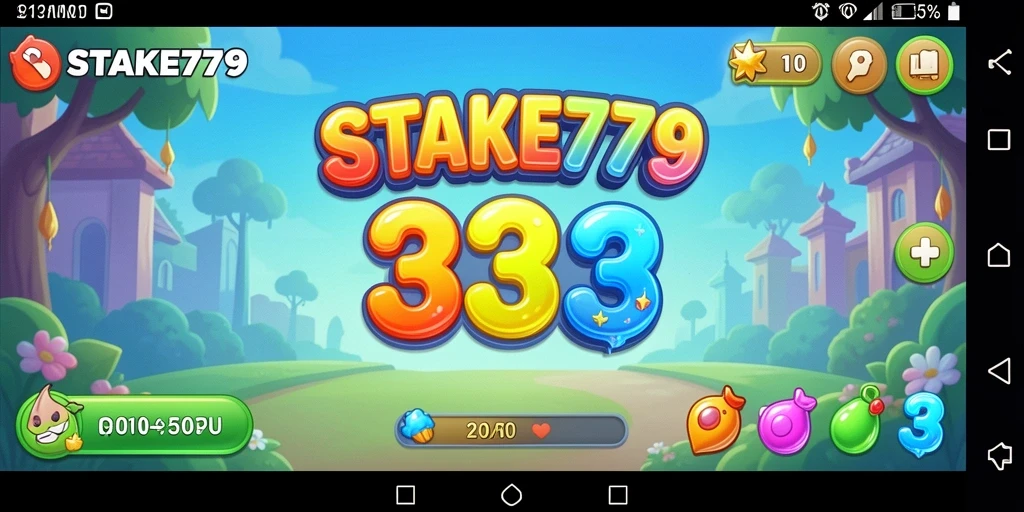 Tampilan menarik dari gameplay STAKE779 yang penuh warna.